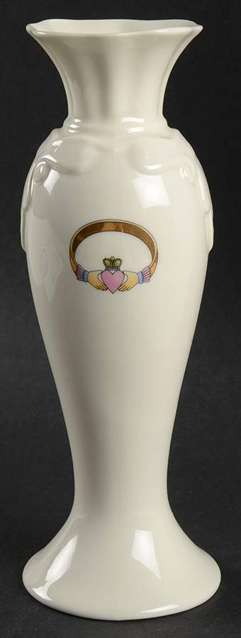 Claddagh 8" Vase by Donegal Parian-1