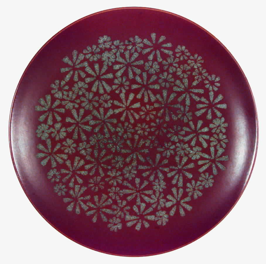 Palm Springs Dinner Plate by Dorothy Thorpe-1