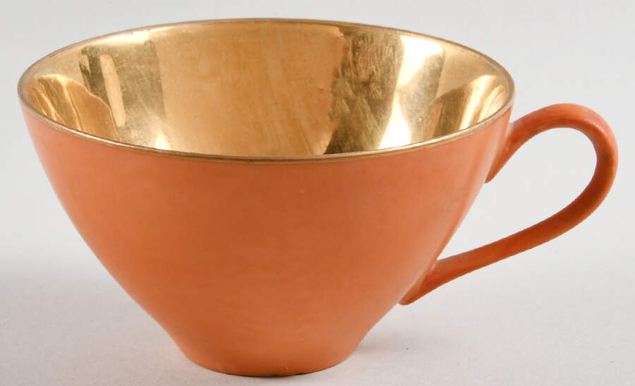 Persimmon Flat Cup by Dorothy Thorpe-1