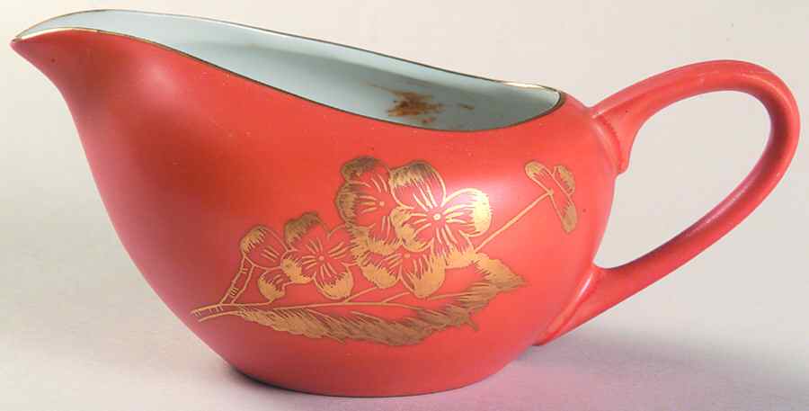Persimmon Creamer by Dorothy Thorpe-1