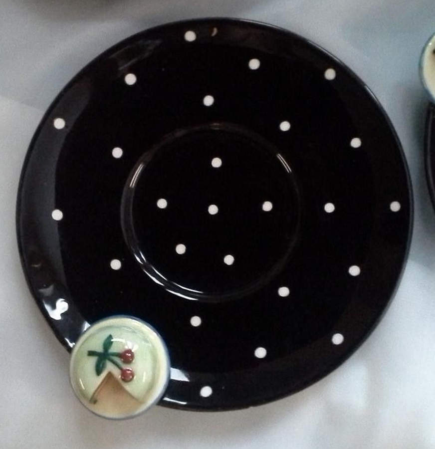 Tea Party Saucer for Jumbo Cup by Department 56-1