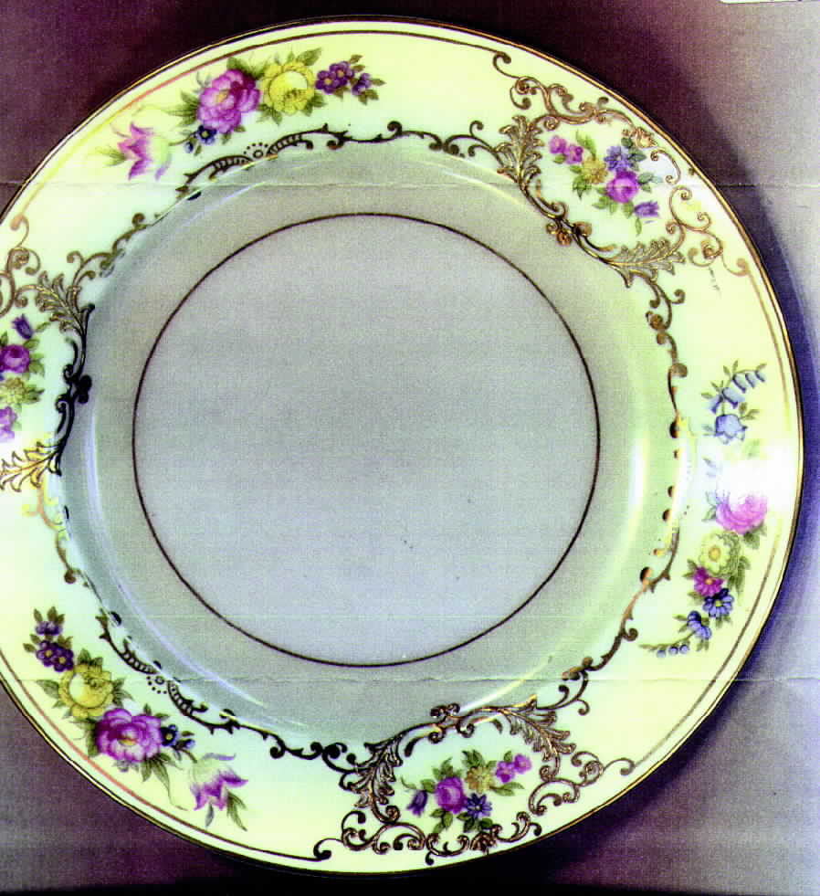 DRE2 Bread & Butter Plate by Dresden (German)-1