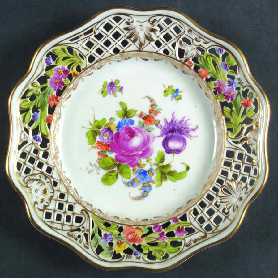 DRE3 Salad Plate by Dresden (German)-1