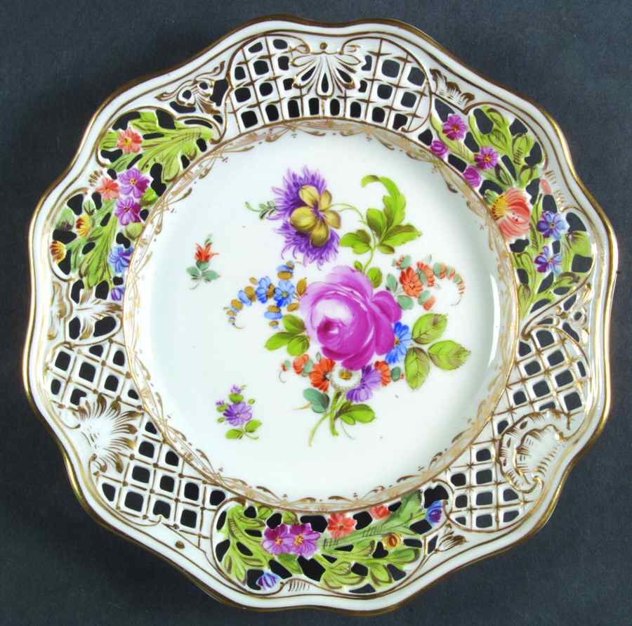 DRE3 Salad Plate by Dresden (German)-1