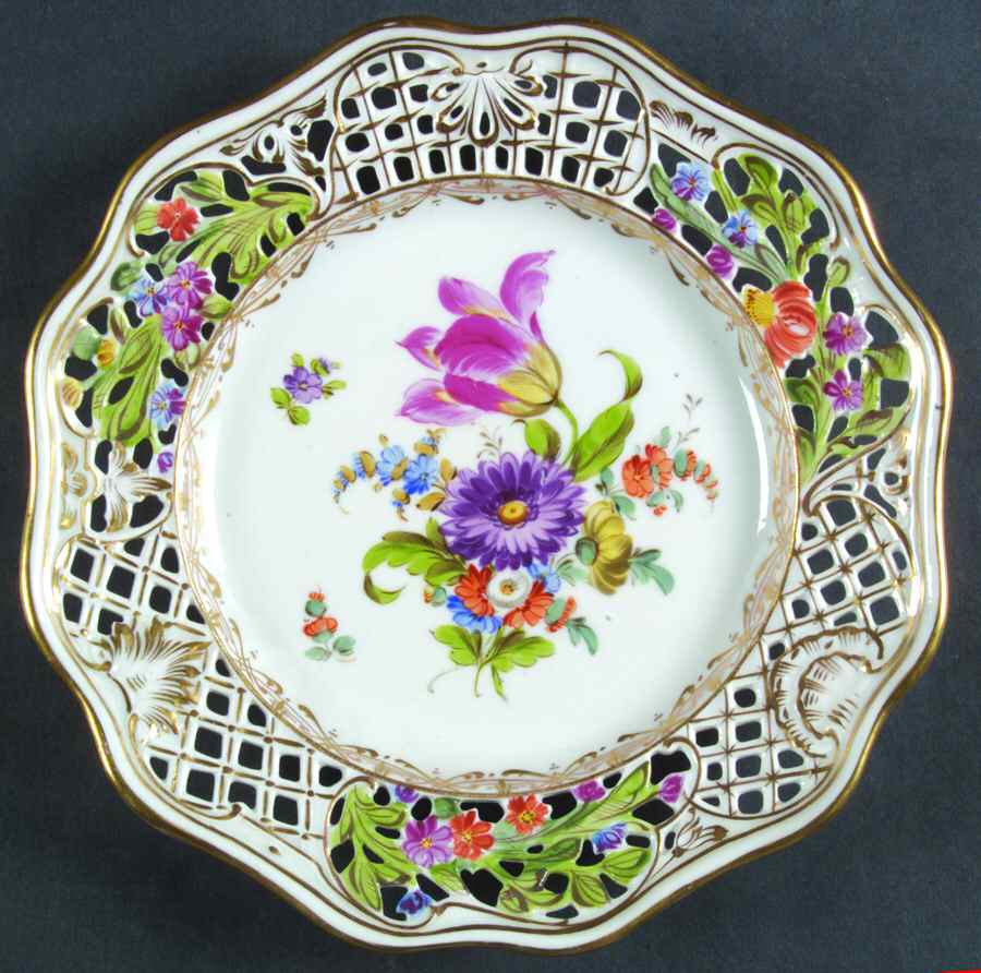DRE3 Salad Plate by Dresden (German)-1
