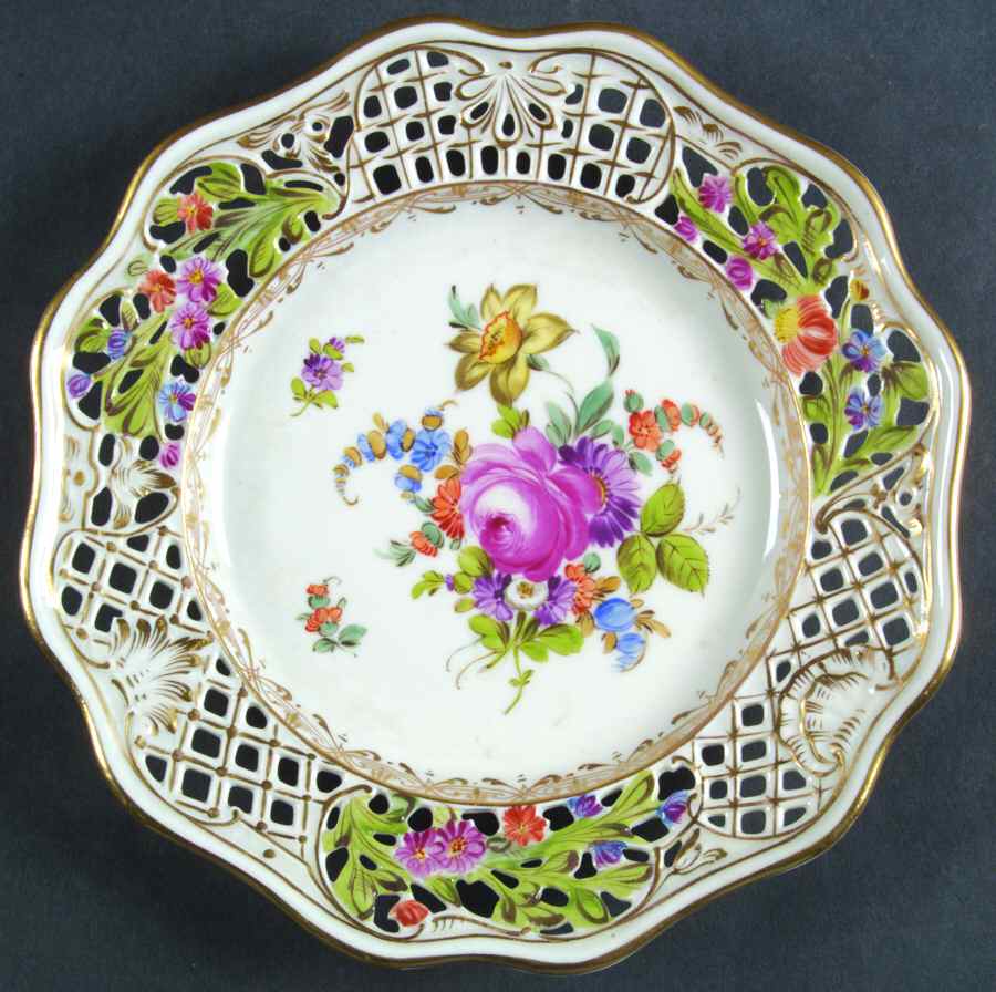 DRE3 Salad Plate by Dresden (German)-1
