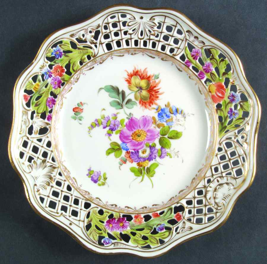 DRE3 Salad Plate by Dresden (German)-1