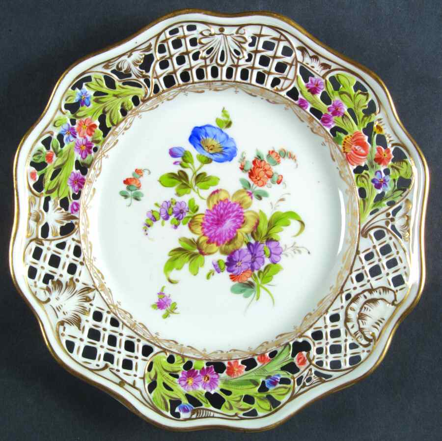 DRE3 Salad Plate by Dresden (German)-1