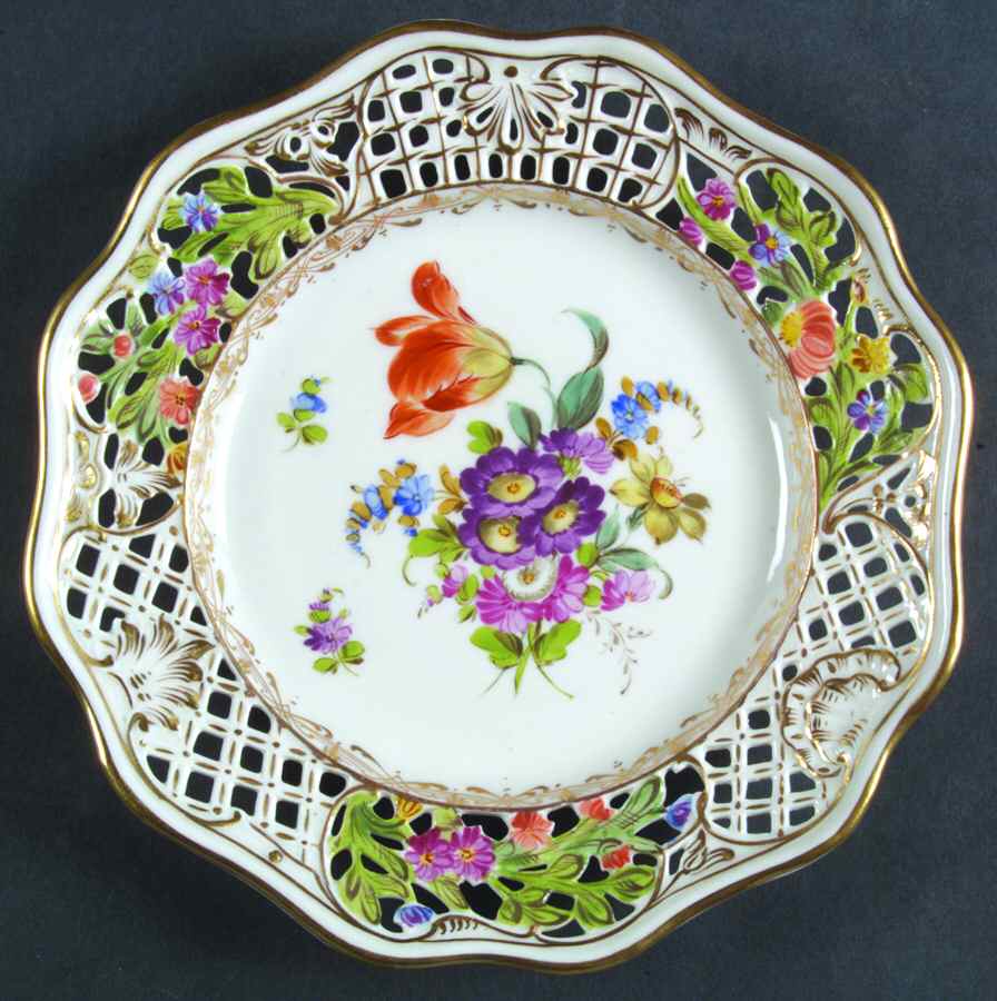 DRE3 Salad Plate by Dresden (German)-1
