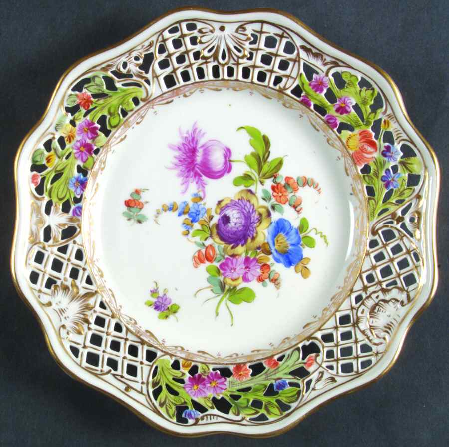 DRE3 Salad Plate by Dresden (German)-1