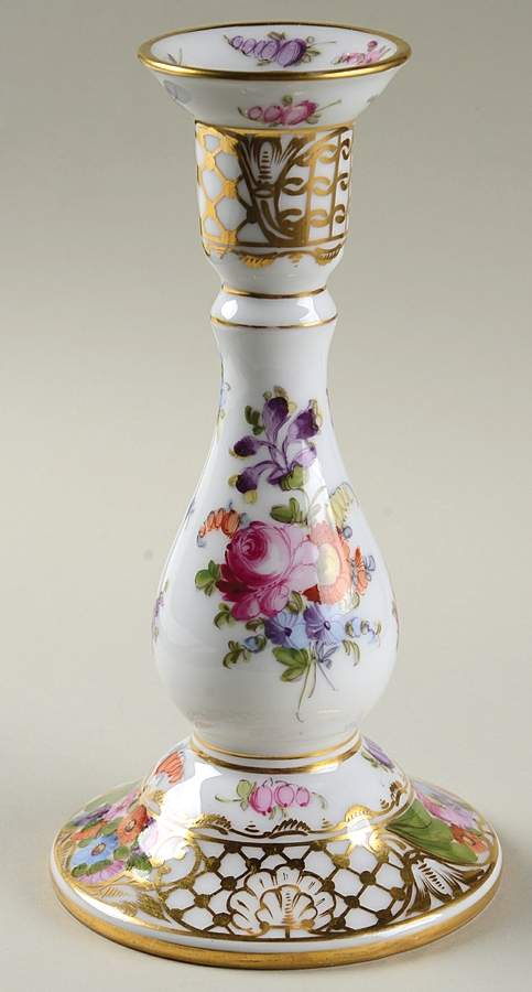 DRE3 6" Candlestick by Dresden (German)-1