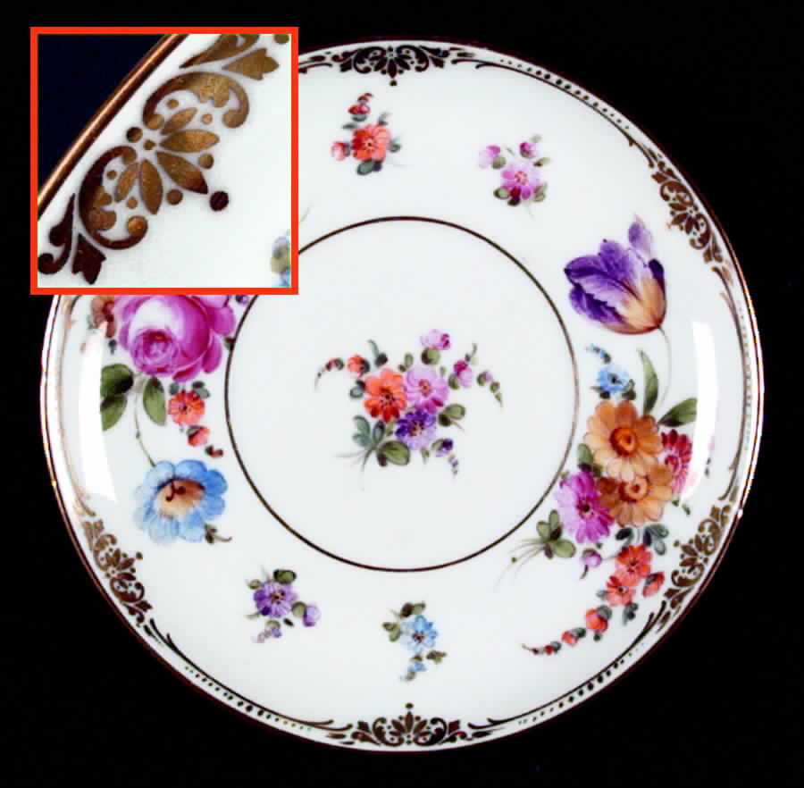 DRE4 Saucer by Dresden (German)-1