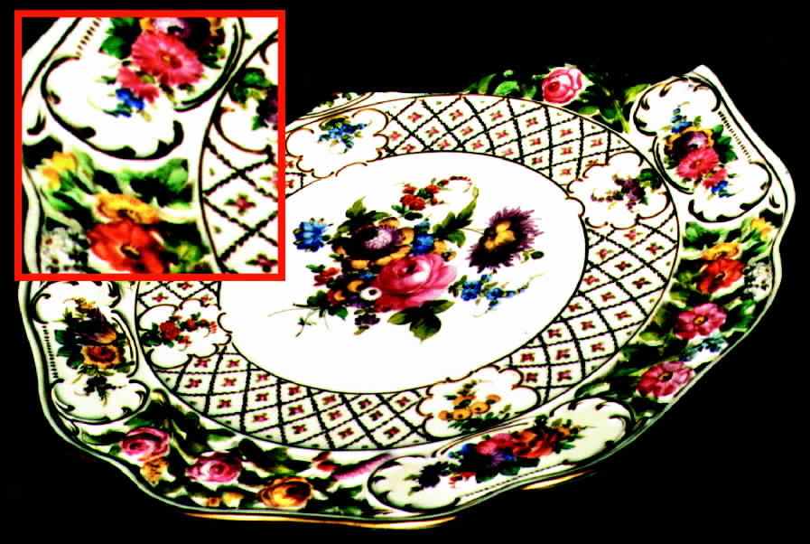 DRE5 Dinner Plate by Dresden (German)-1