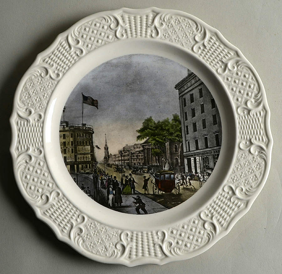 Currier & Ives Dinner Plate by Delano Studios-1
