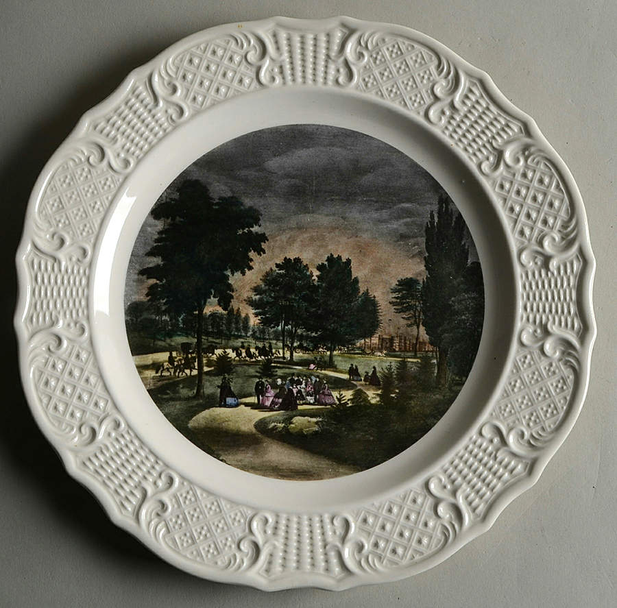 Currier & Ives Dinner Plate by Delano Studios-1