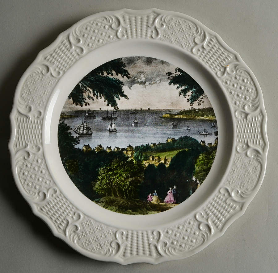 Currier & Ives Dinner Plate by Delano Studios-1