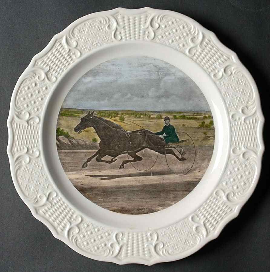 Currier & Ives Dinner Plate by Delano Studios-1