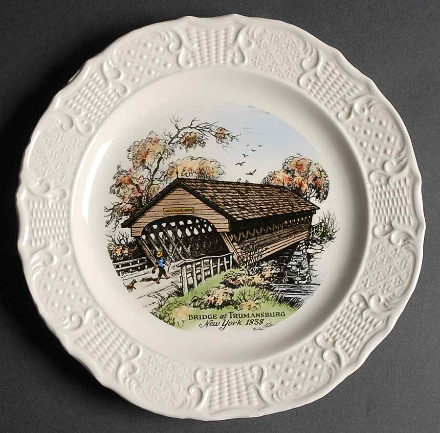 Currier & Ives Dinner Plate by Delano Studios-1