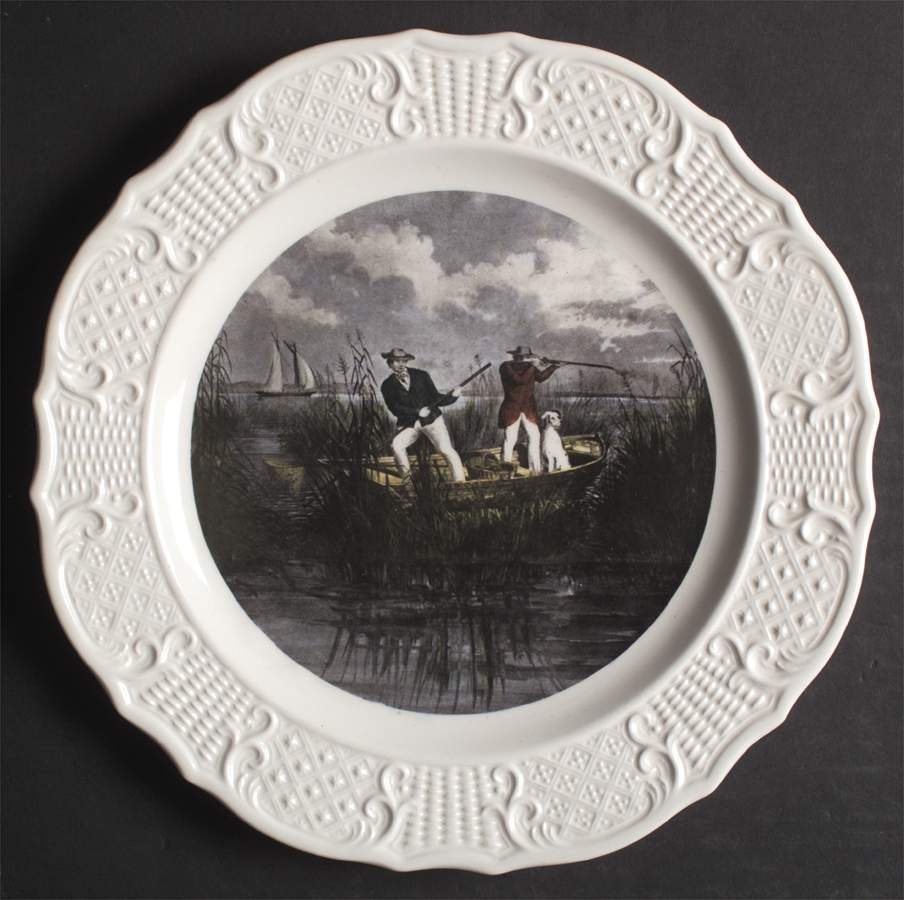 Currier & Ives Dinner Plate by Delano Studios-1