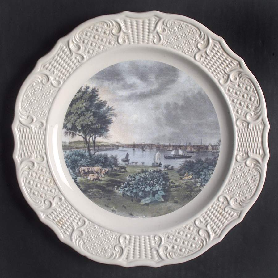 Currier & Ives Dinner Plate by Delano Studios-1