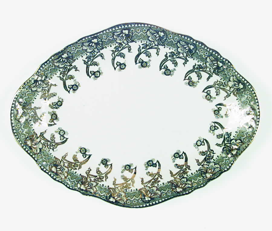 Perfecto 10" Oval Serving Platter by Dunn Bennett-1