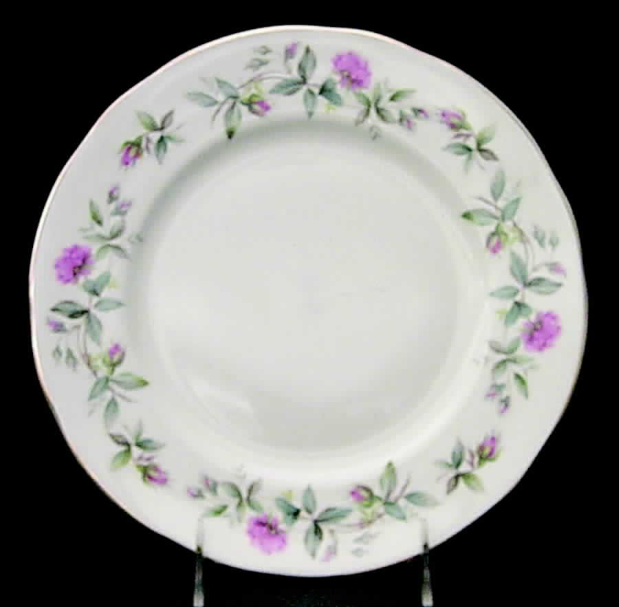 Bramble Rose Luncheon Plate by Duchess-1
