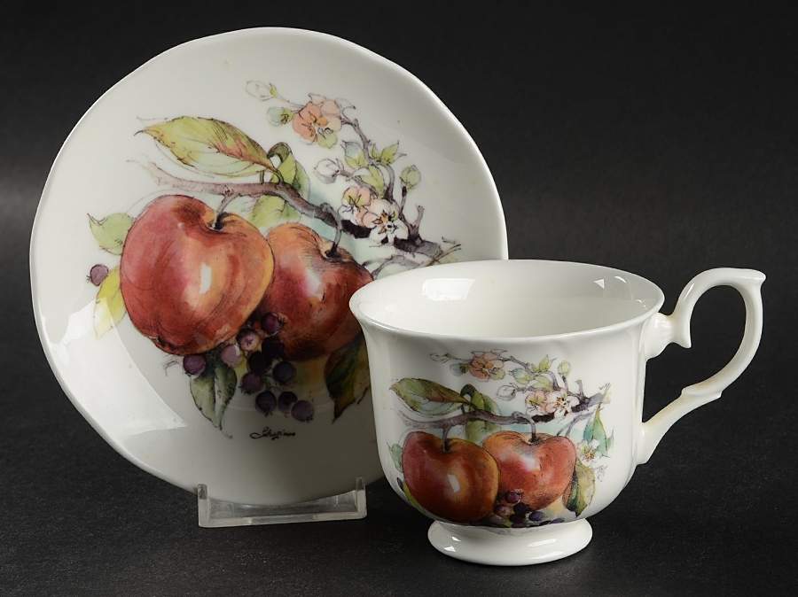 DUC5 Footed Cup & Saucer Set by Duchess-1