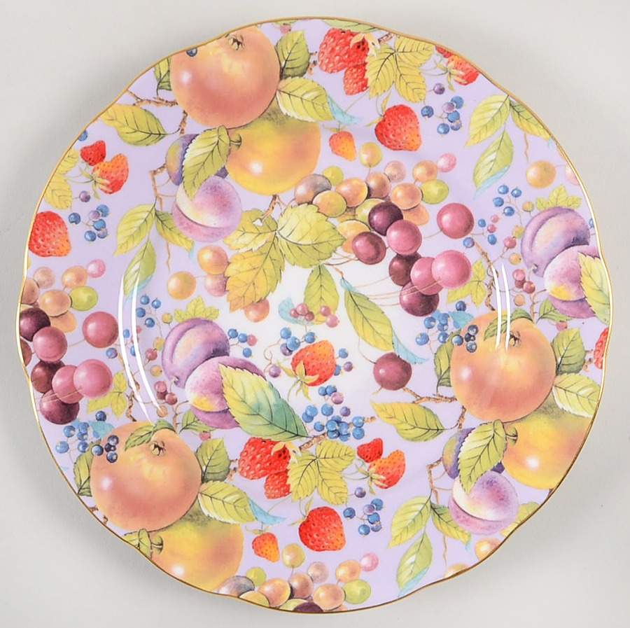 English Harvest Salad Plate by Duchess-1