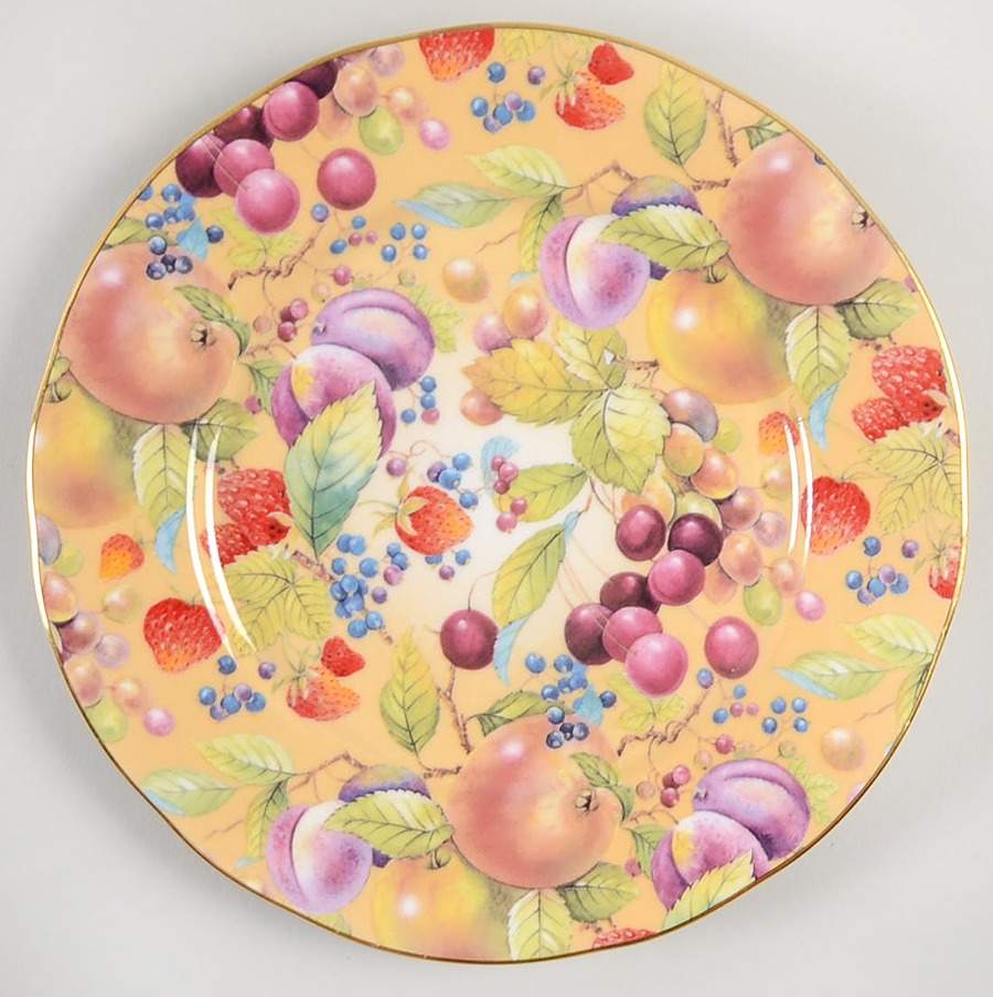 English Harvest Salad Plate by Duchess-1