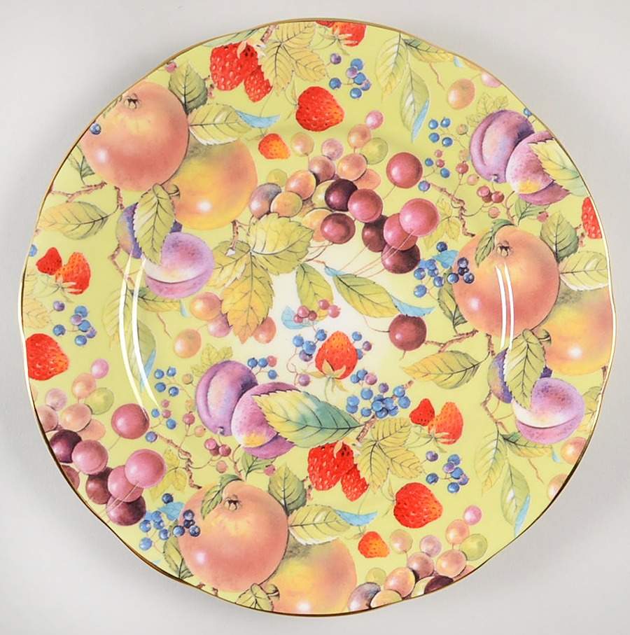 English Harvest Salad Plate by Duchess-1