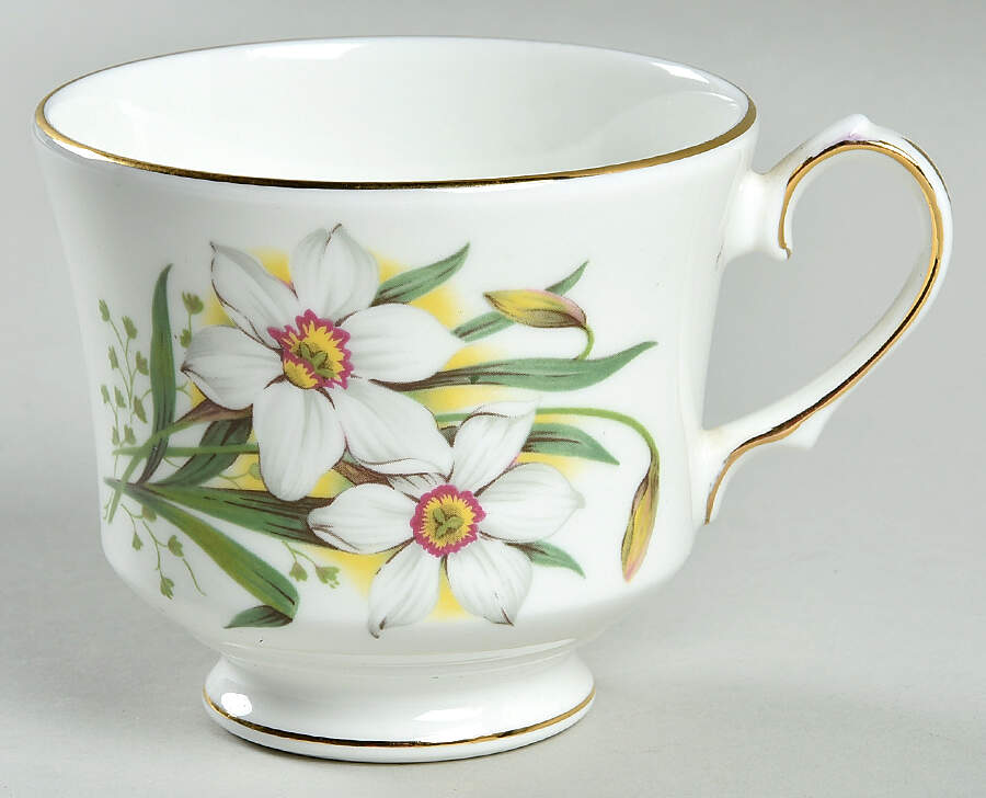 Flower of The Month Footed Cup by Duchess-1
