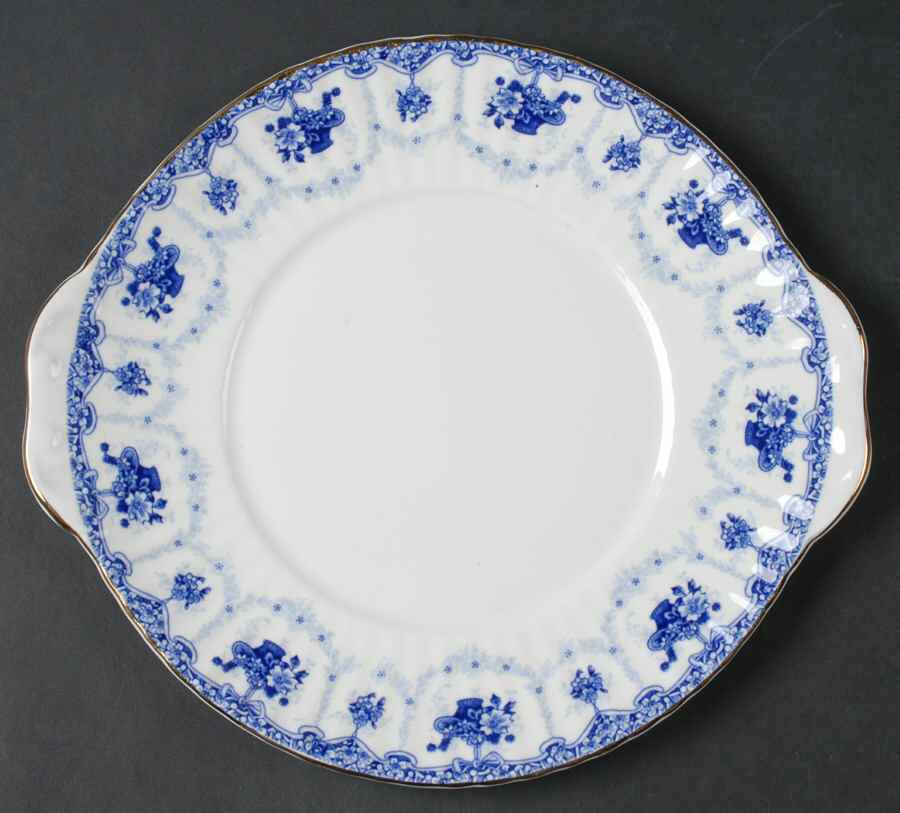Genevieve Handled Cake Plate by Duchess-1