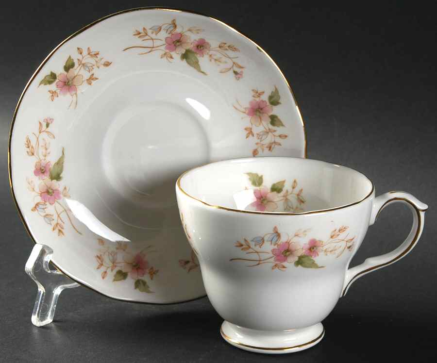 Glen Footed Cup & Saucer Set by Duchess-1