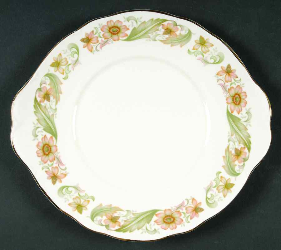 Greensleeves Handled Cake Plate by Duchess-1