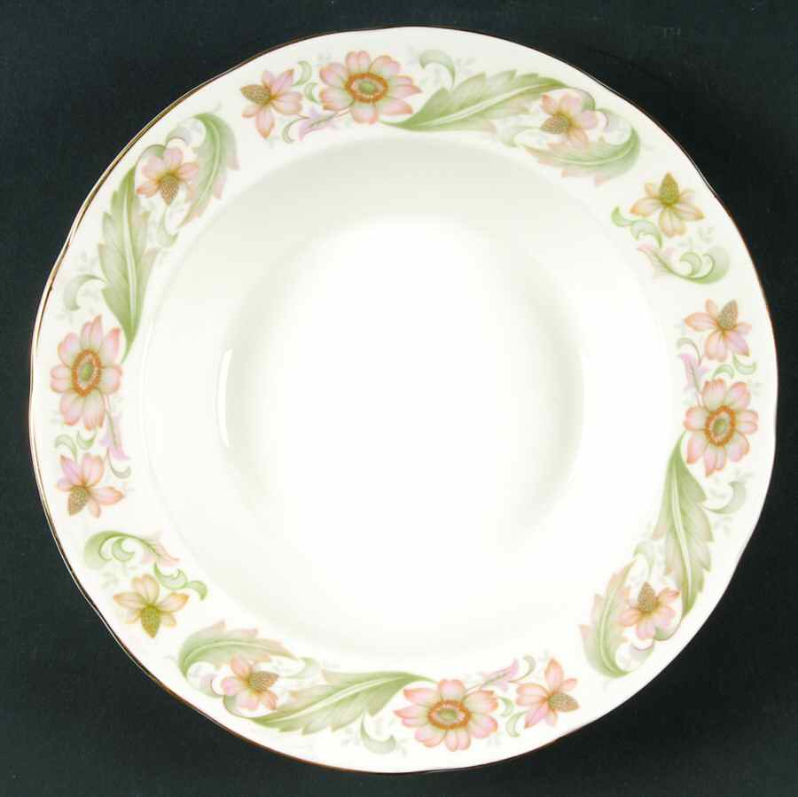 Greensleeves Rim Soup Bowl by Duchess-1