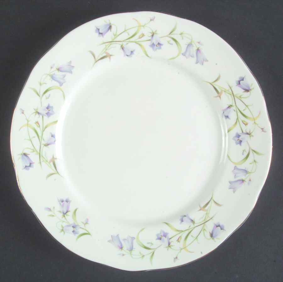 Harebell Salad Plate by Duchess-1