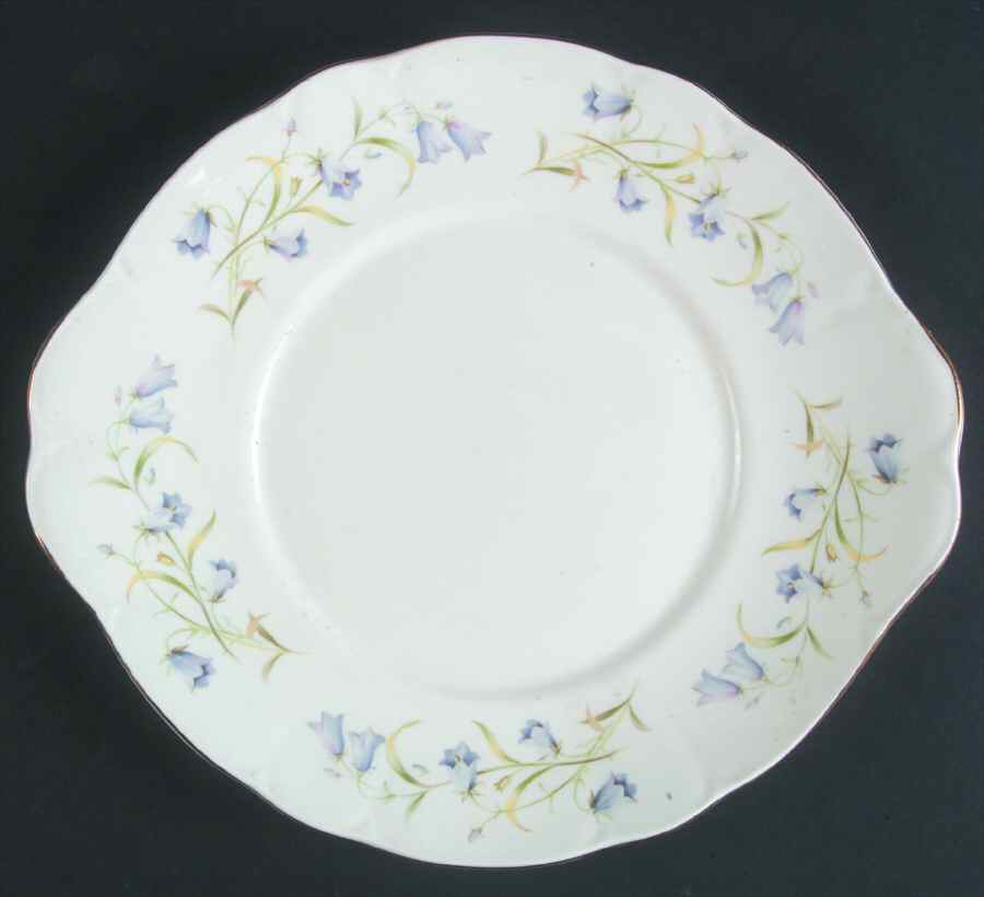 Harebell Handled Cake Plate by Duchess-1