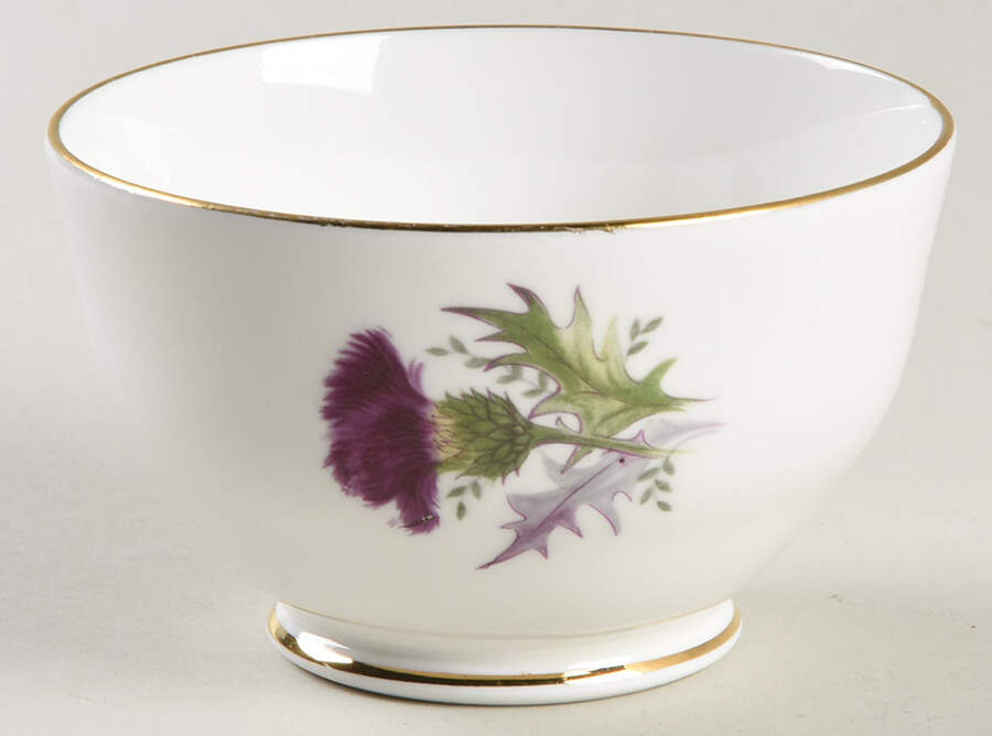 Highland Beauty Mini Open Sugar Bowl by Duchess-1