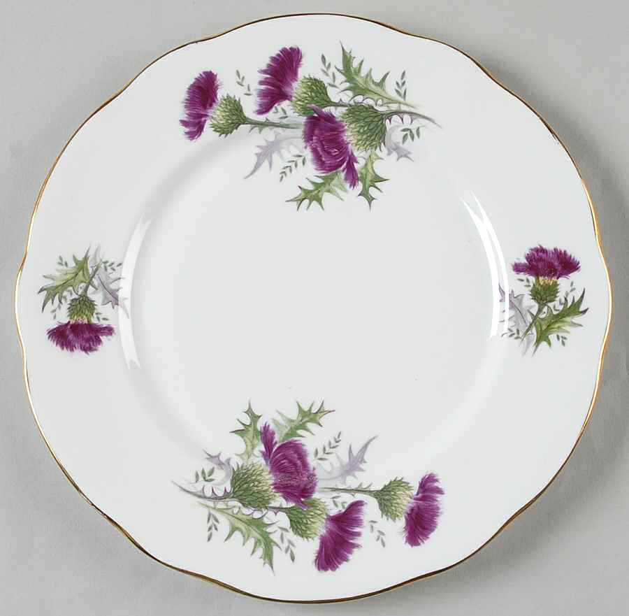 Highland Beauty Salad Plate by Duchess-1