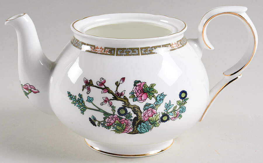 Indian Tree Teapot No Lid by Duchess-1