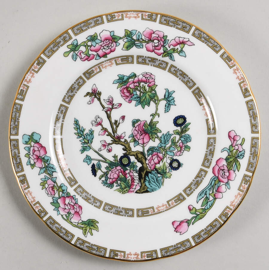 Indian Tree Bread & Butter Plate/Gravy Underplate by Duchess-1
