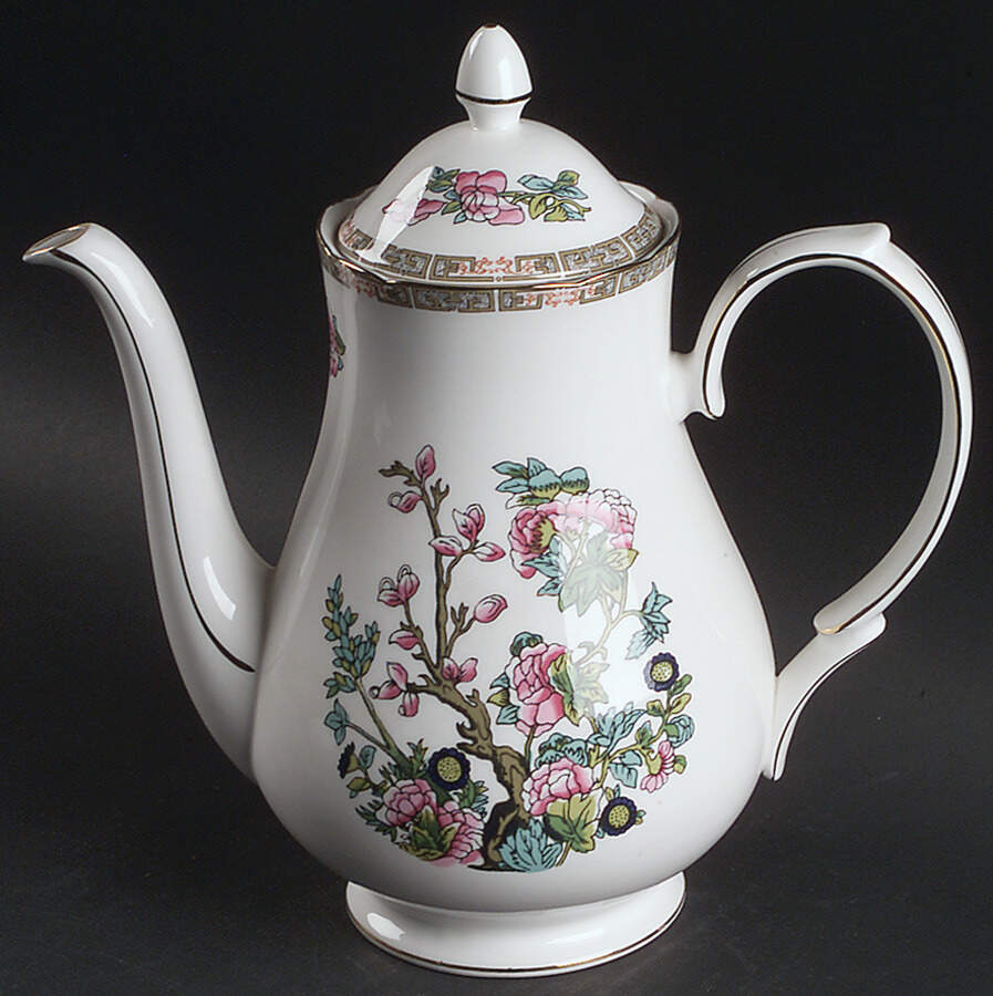 Indian Tree Coffee Pot & Lid by Duchess-1