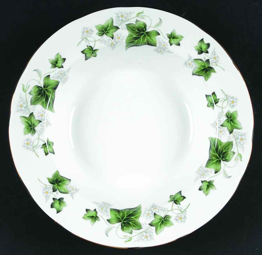 Ivy Rim Soup Bowl by Duchess-1