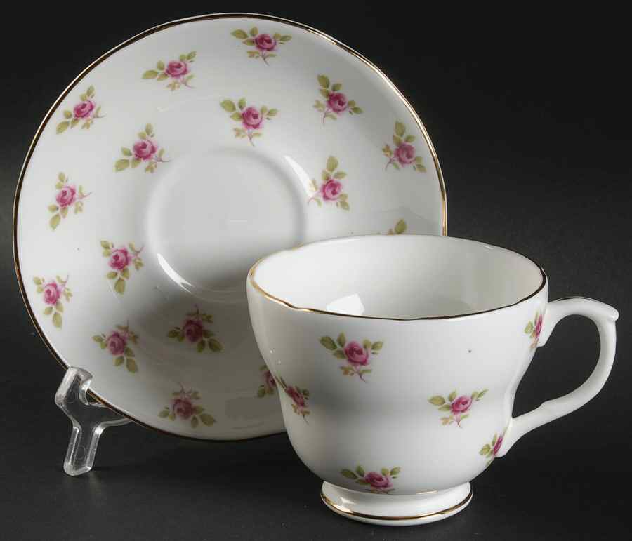 Rosebud Breakfast Cup & Saucer Set by Duchess-1