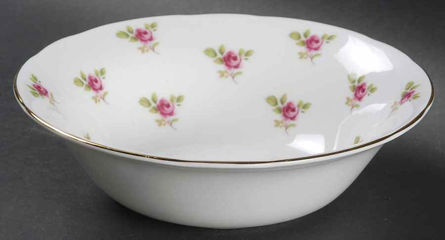 Rosebud Soup/Cereal Bowl by Duchess-1
