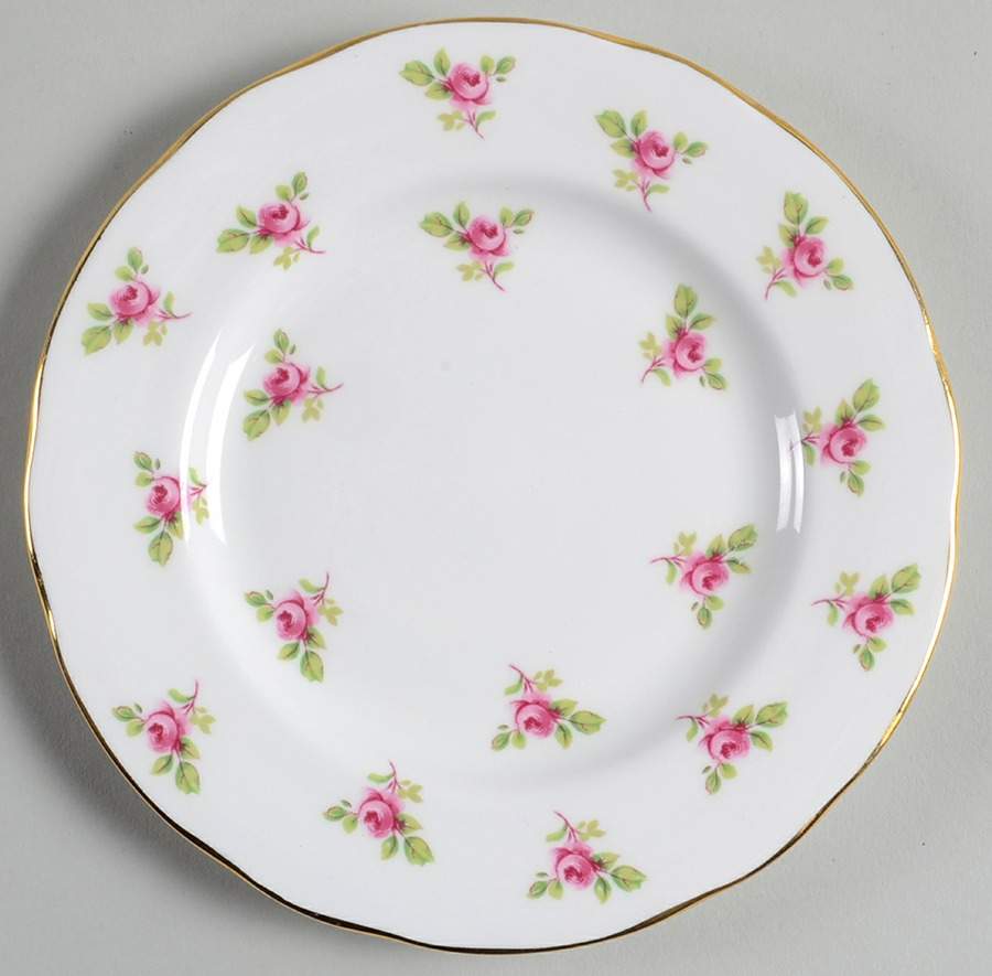 Rosebud Bread & Butter Plate by Duchess-1