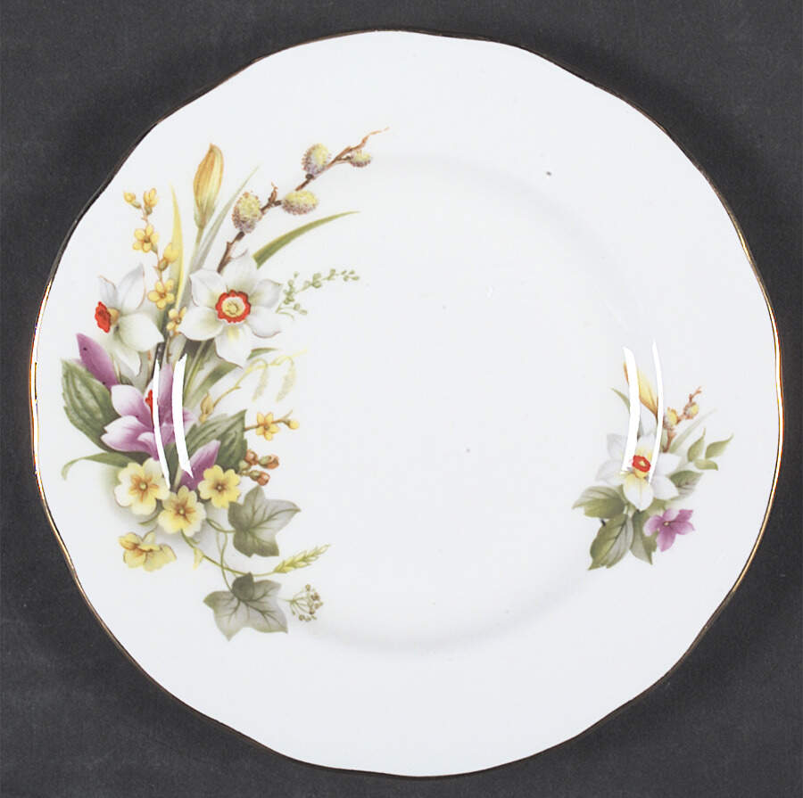Spring Bread & Butter Plate by Duchess-1