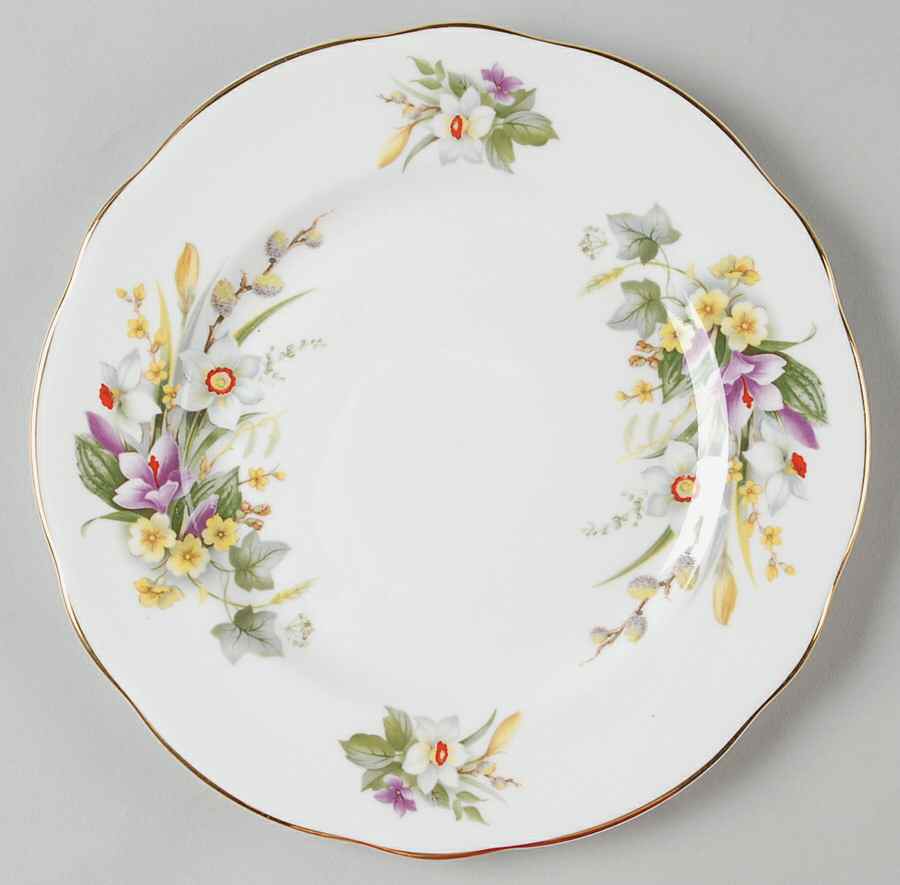 Spring Salad Plate by Duchess-1