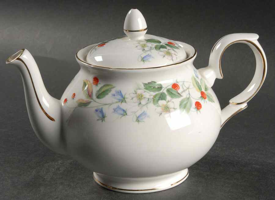 Strawberry Fields Small Teapot & Lid by Duchess-1