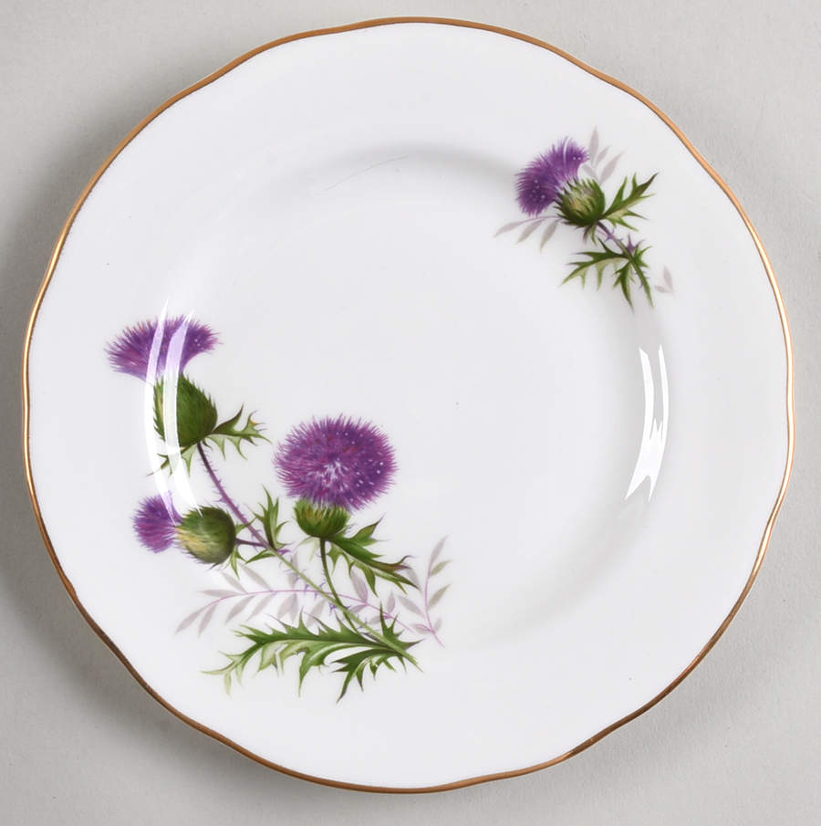 Thistle Bread & Butter Plate by Duchess-1